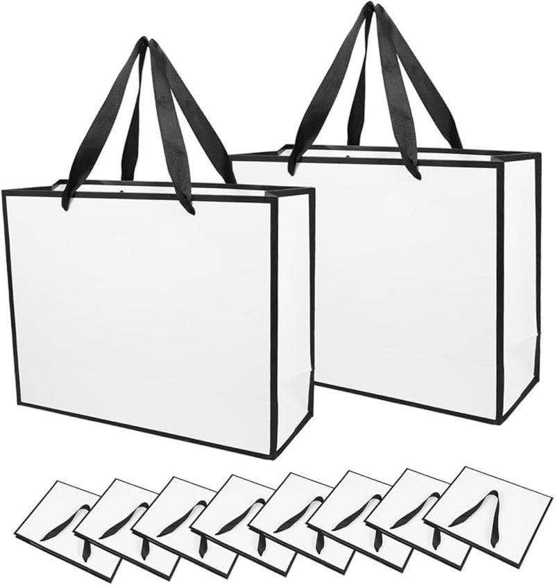 Ipetboom 20 Pack Reusable Tote Bags for Party Favors Storage Birthdays Weddings Retail - Image 1